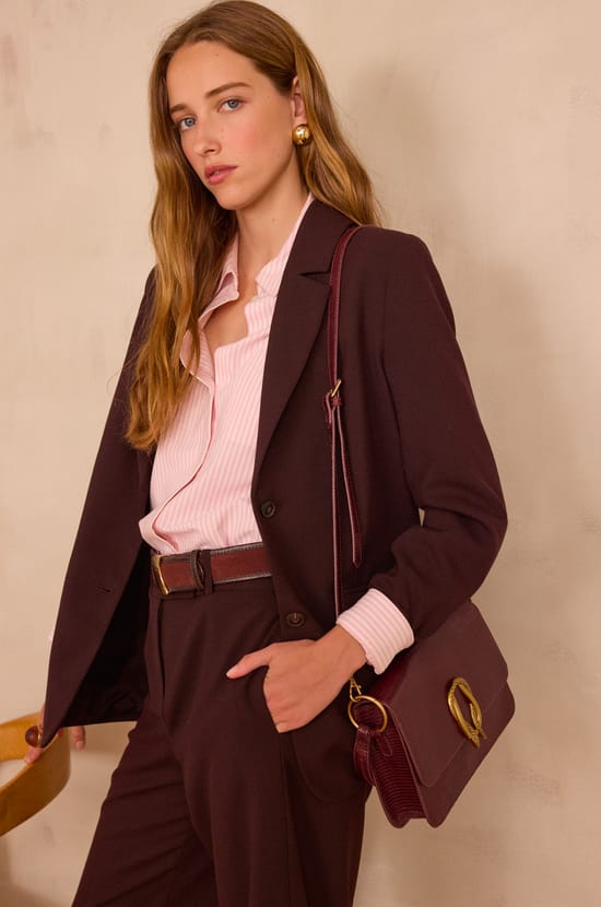 THOMAS striped blouse 100% cotton;${refinementColor}