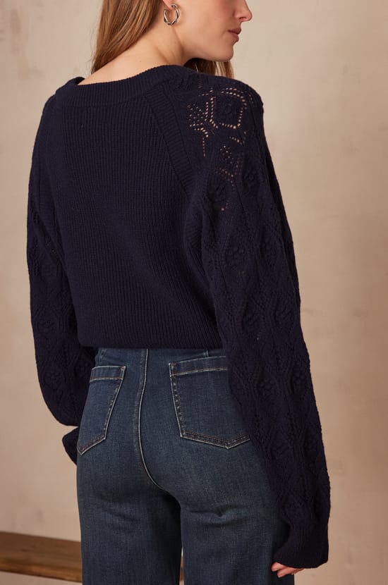 Pull en laine SYLVESTRE;${refinementColor}