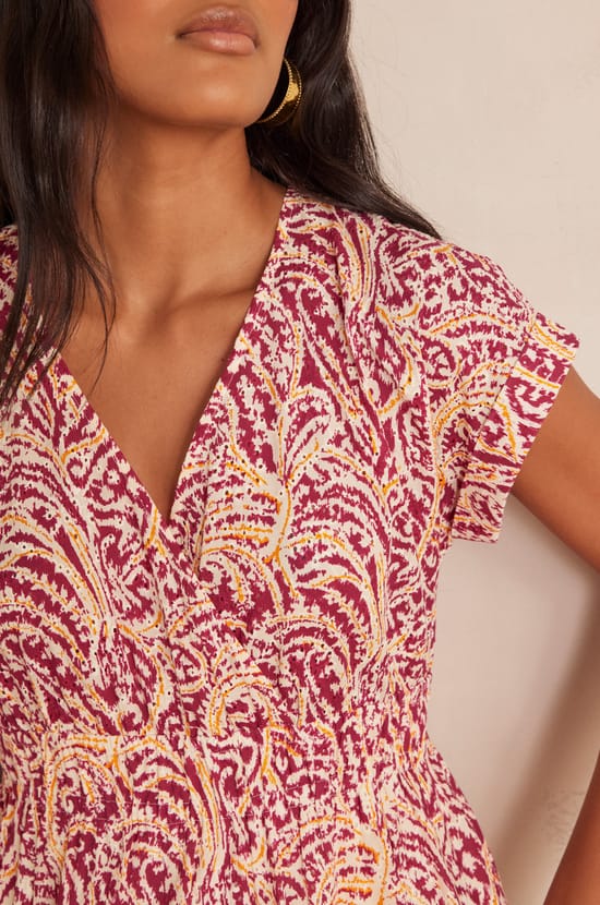 REVE cotton dress;${refinementColor}