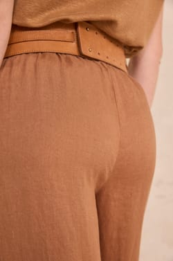 TIM wide linen pants;${refinementColor}