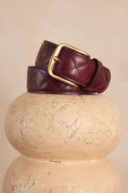 Ceinture NELLY en cuir;${refinementColor}