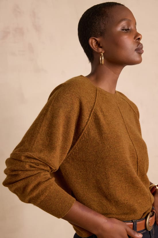 ARY jumper in 100% cashmere - 2-ply;${refinementColor}