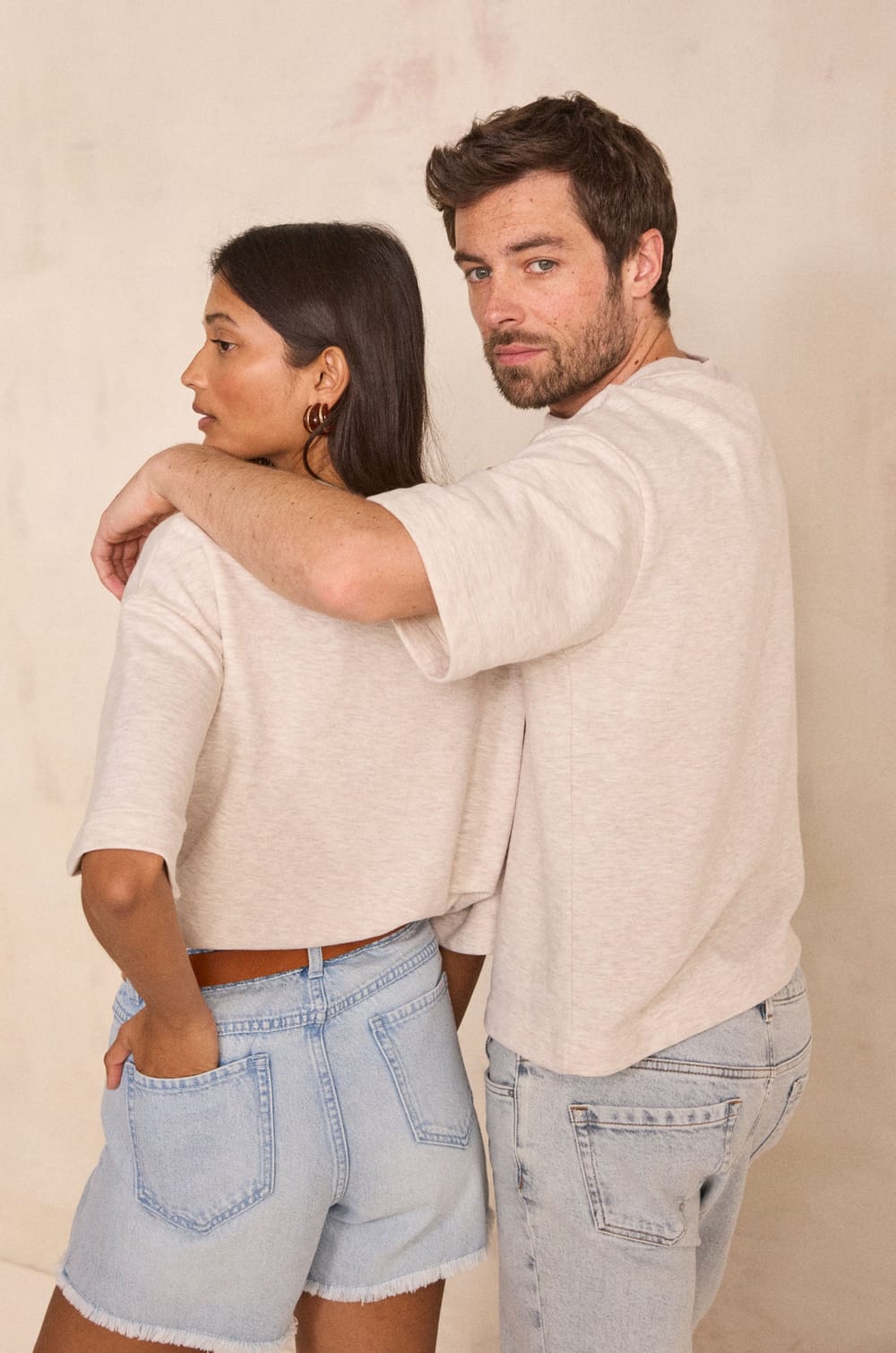 Short-sleeve unisex sweatshirt ENVOUTANT;${refinementColor}