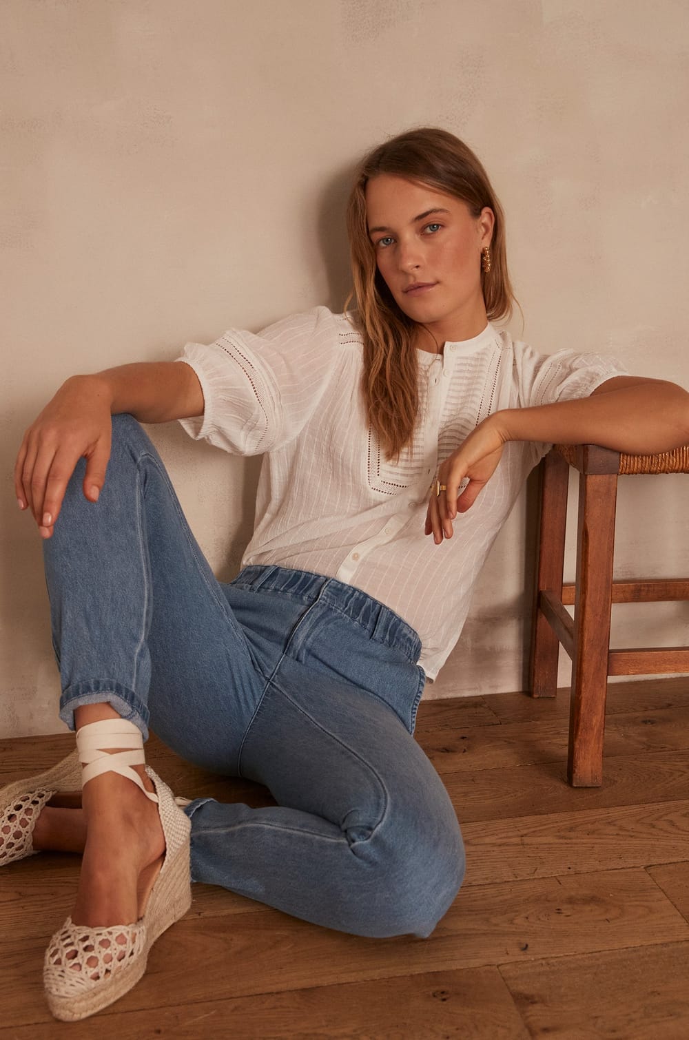 Pantalon chino SABIL;${refinementColor}