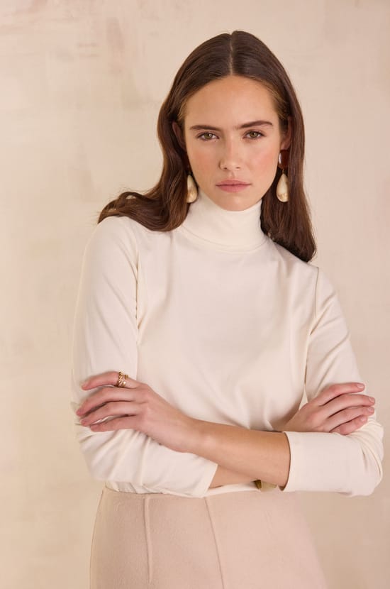 FERGUIE roll neck T-shirt;${refinementColor}