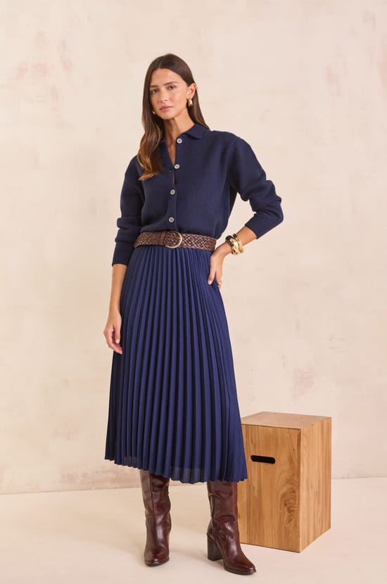 Long sleeve wool cardigan PETER;${refinementColor}