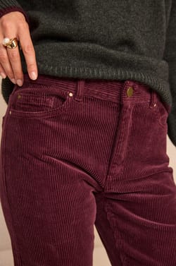 Pantalon large en velours unisexe ROMANTIC;${refinementColor}