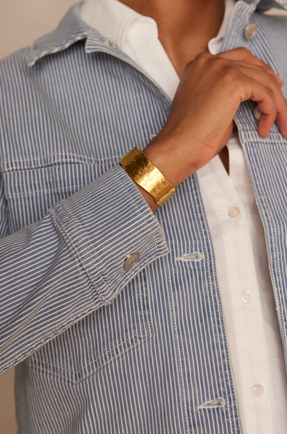 Veste CARLA en jean;${refinementColor}