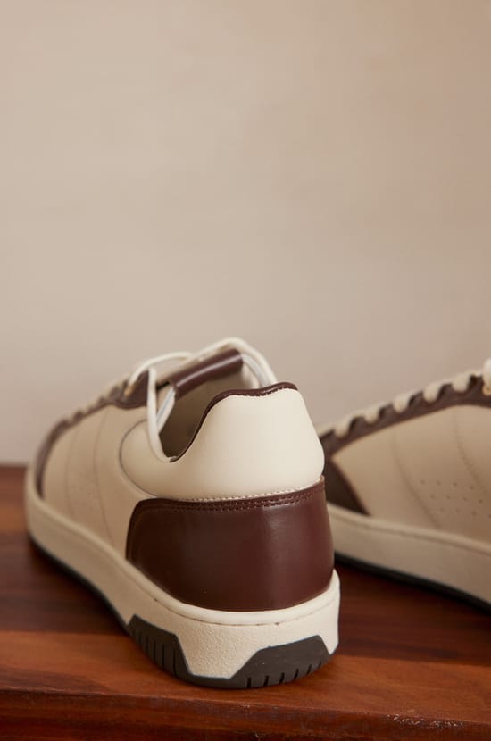 Basket VELORA en cuir;${refinementColor}