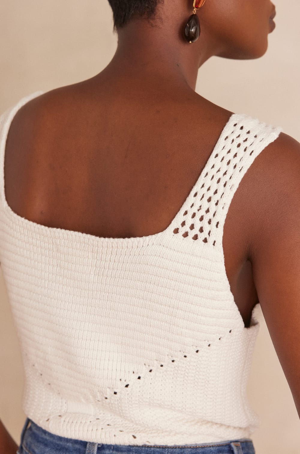 D&eacute;bardeur BAYA en coton;${refinementColor}