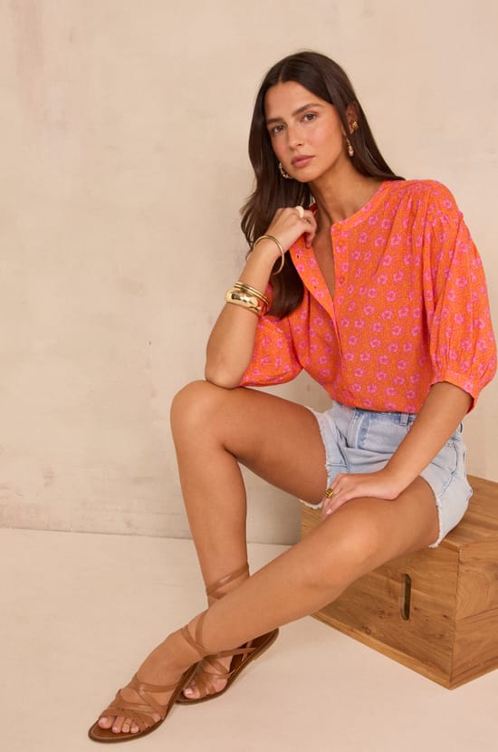 Cotton shorts ROAN;${refinementColor}
