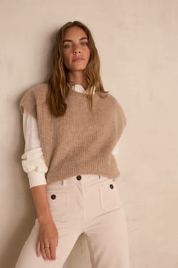 BOHEME batwing jumper in mohair;${refinementColor}
