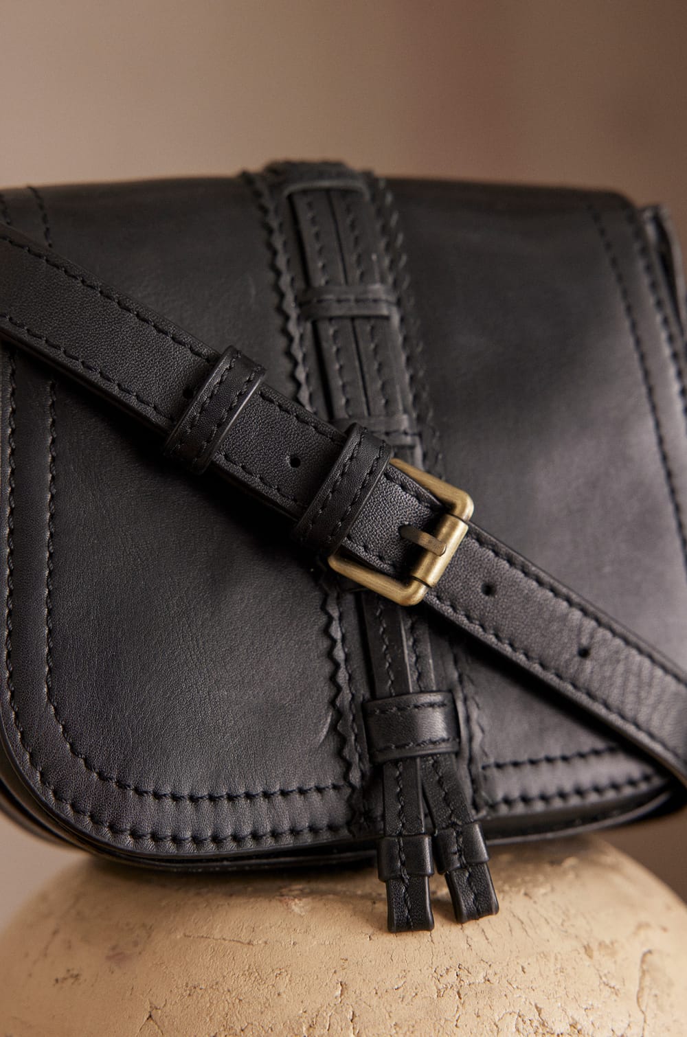 Sac LUCIEN MINI en cuir;${refinementColor}