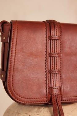 LUCIEN MINI leather bag;${refinementColor}