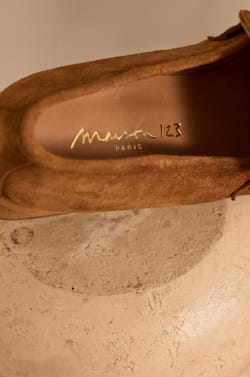 Mocassins en cuir suede Maison 123 x Marine Vignes ARMAND;${refinementColor}