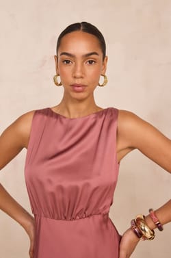 Straight and fluid dress BOCA;${refinementColor}