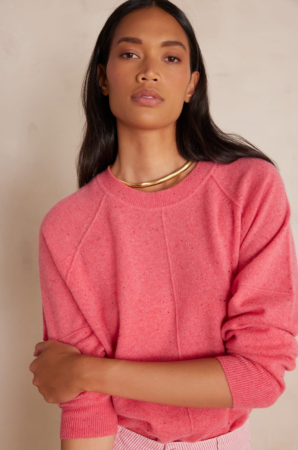 ARY jumper in 100% cashmere;${refinementColor}