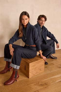 Unisex turtleneck jumper REVEUR in 100% wool;${refinementColor}