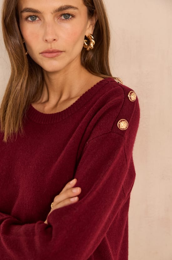 BENIE sweater dress;${refinementColor}
