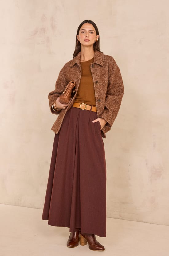 Danny blended wool coat;${refinementColor}