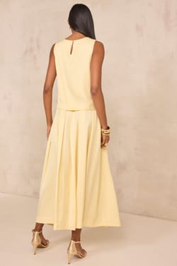 Flowy long skirt SPARKLE;${refinementColor}