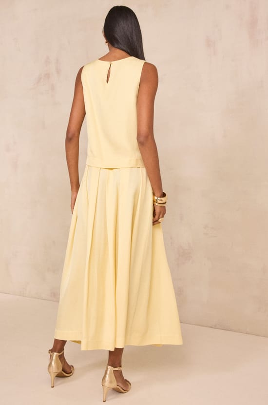 Flowy long skirt SPARKLE;${refinementColor}