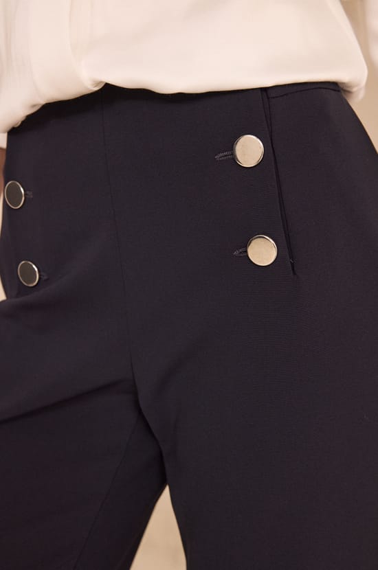 HUBERT sailor-style trousers;${refinementColor}