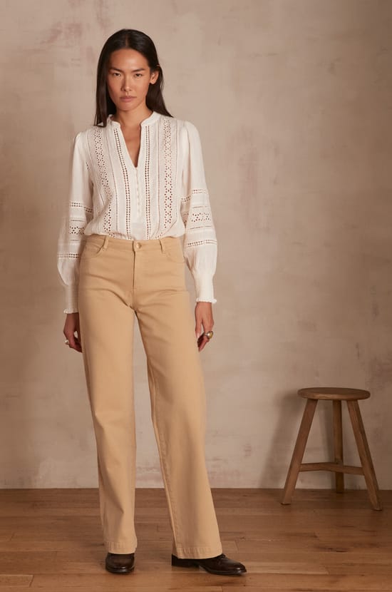 SANDY wide-leg jeans PhotoZ | 1-2-3