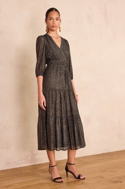 Long iridescent LOUMIA Dress;${refinementColor}
