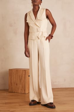 Pantalon large LAYLA;${refinementColor}