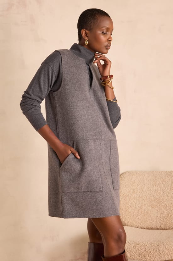 ROSALBA wool dress;${refinementColor}