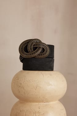 Ceinture NOMADE en cuir;${refinementColor}