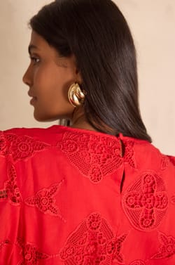 Blouse PALMA en coton;${refinementColor}