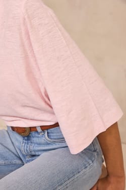 3/4 Sleeve Tshirt LIANA;${refinementColor}