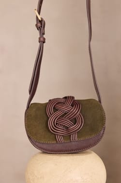 MARIUS MINI leather bag;${refinementColor}