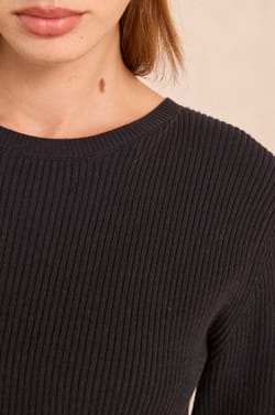 POESIE knit trapeze dress;${refinementColor}