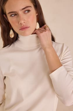 FERGUIE roll neck T-shirt;${refinementColor}