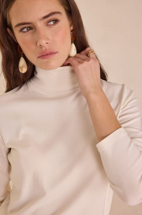 FERGUIE roll neck T-shirt;${refinementColor}