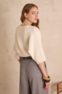 BAMBOU jumper 100% wool;${refinementColor}