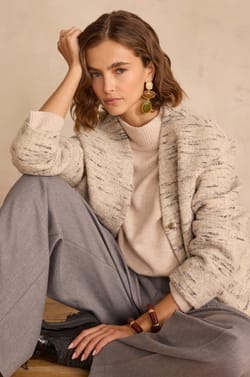 BEN turtleneck jumper in wool;${refinementColor}