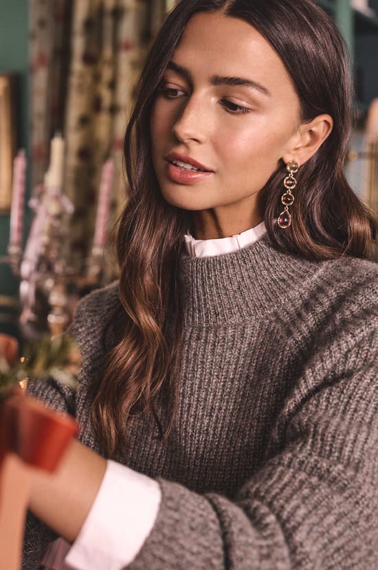 6-ply 100% cashmere ribbed Jumper BRUCE;${refinementColor}