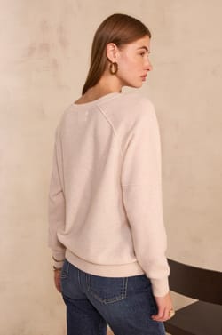 ARY BIS long-sleeve cashmere sweater;${refinementColor}