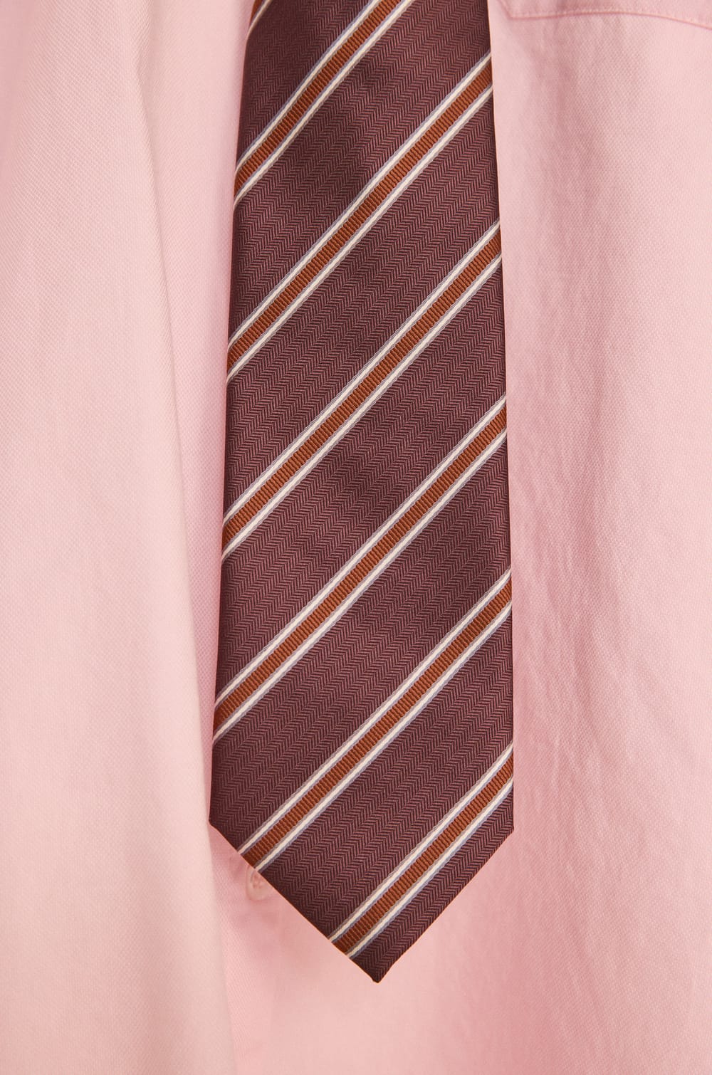 Striped tie RENEE;${refinementColor}