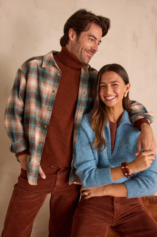 Unisex corduroy trousers SAUVAGE;${refinementColor}