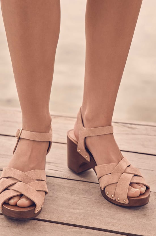 SIA Leather Heeled Sandals;${refinementColor}