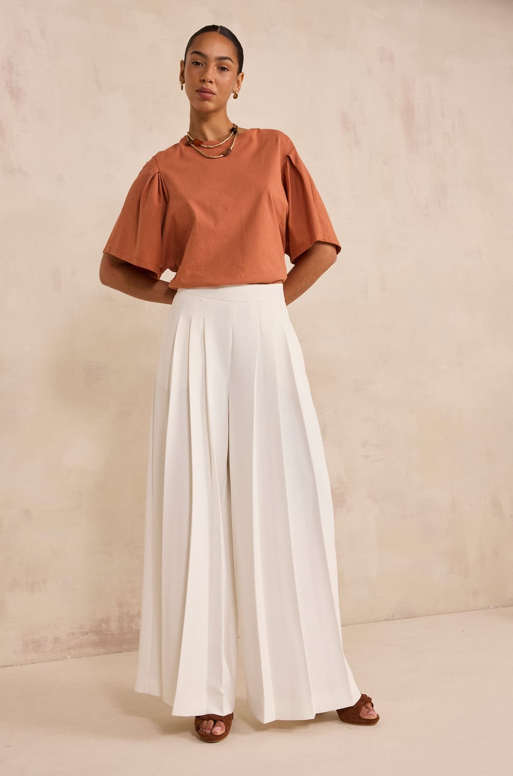 Pantalon extra large TIPHAINE;${refinementColor}