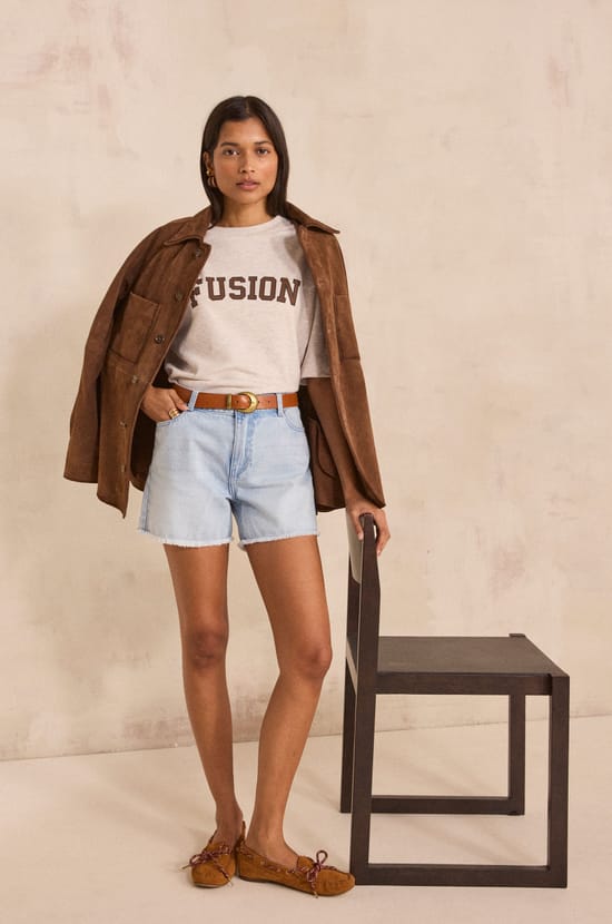 Short-sleeve unisex sweatshirt ENVOUTANT;${refinementColor}