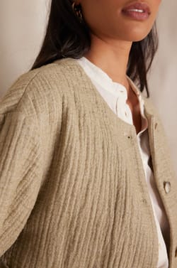 Veste CARMEN en coton;${refinementColor}