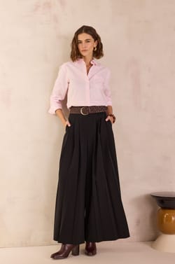 TIPHAINE wide-leg trousers;${refinementColor}