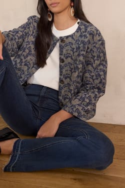 Veste CARMEN en coton;${refinementColor}